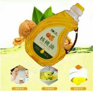 三康核桃油1.8L瓶装物理冷榨食用核桃油，核桃油生产厂家