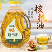 三康核桃油1.8L瓶装物理冷榨食用核桃油，核桃油生产厂家